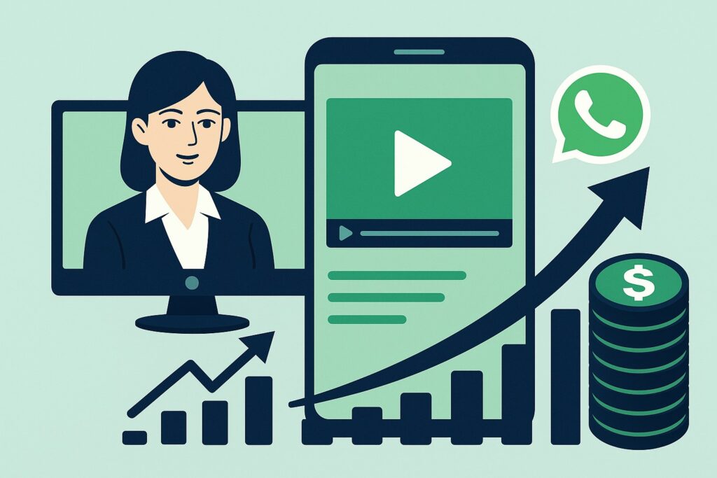 Como Escalar Vendas com IA e Videos no WhatsApp