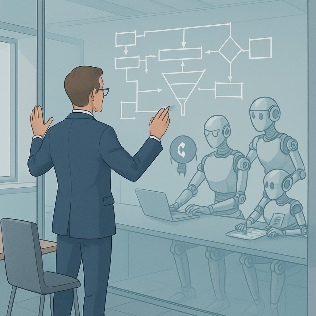 Você Não Precisa de Mais Funcionários. Você Precisa de um Exército de Agentes de IA. 3 equipe ia