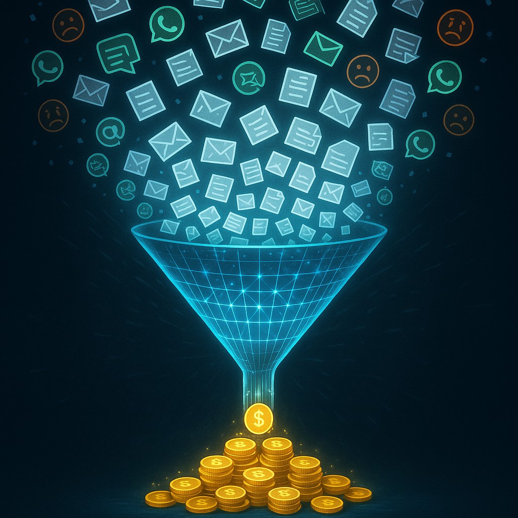 Você Não Precisa de Mais Funcionários. Você Precisa de um Exército de Agentes de IA. 2 funil vendas