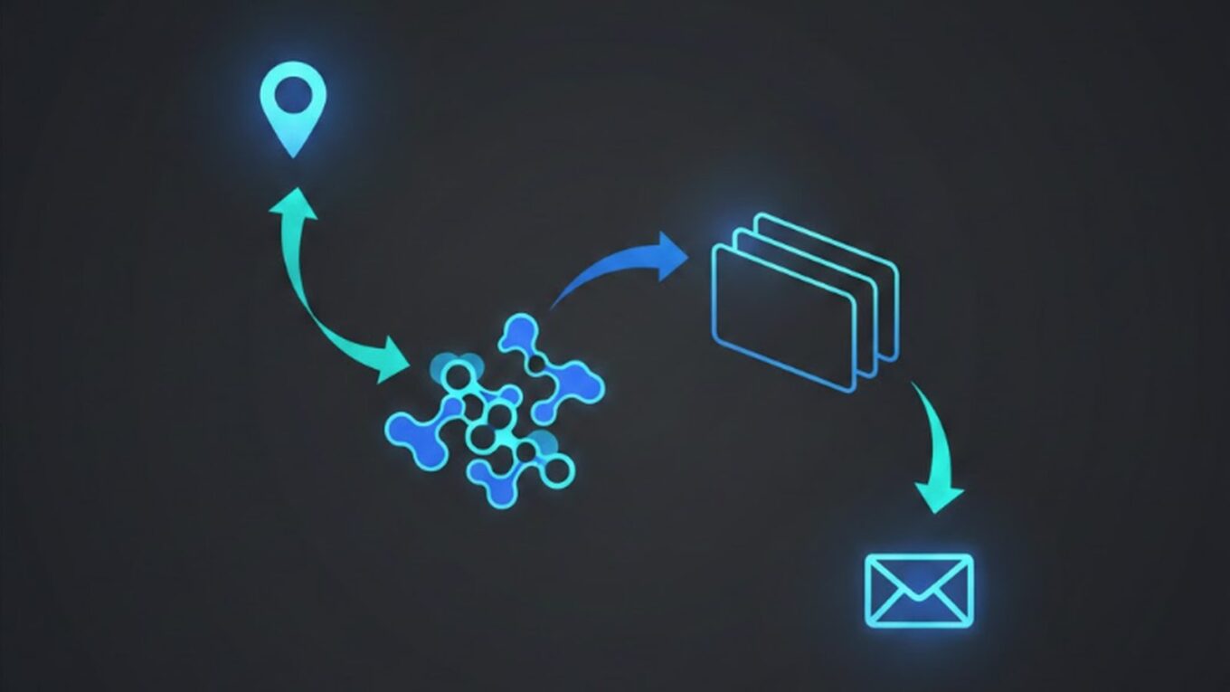 Fluxo de afiliado no Instagram com escolha de nicho, extração de leads por localização e conversão por mensagens diretas