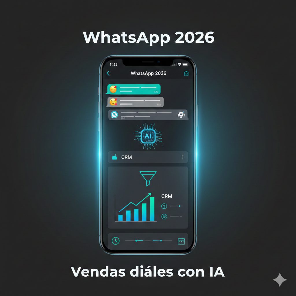 WhatsApp 2026: Como vender todos os dias com IA sem depender de equipe grande 2 WhatsApp 2026 vendas diárias com IA